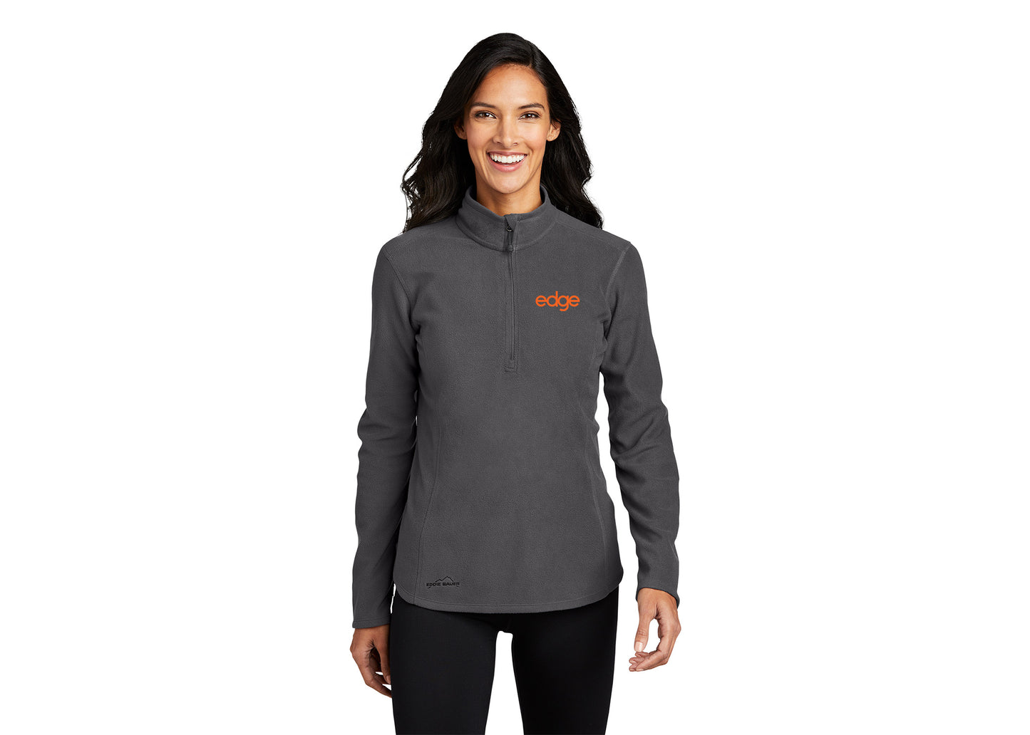 edge - Eddie Bauer® Ladies 1/2-Zip Microfleece Jacket