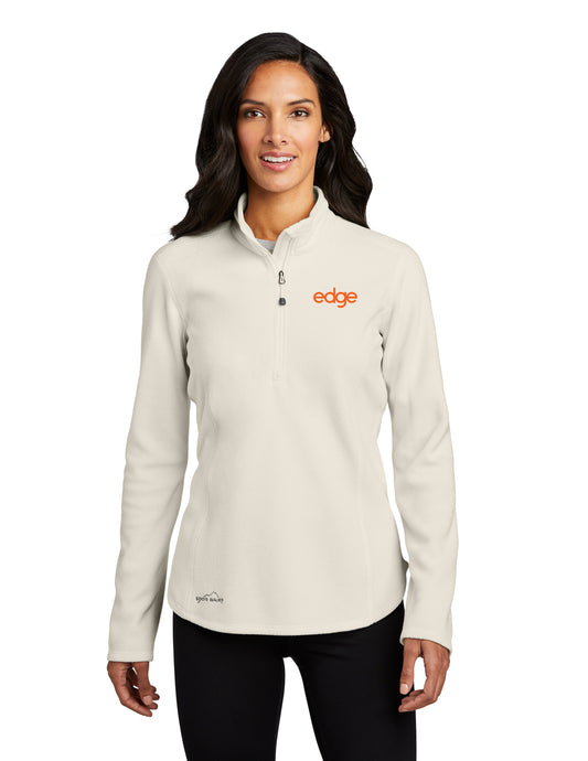 edge - Eddie Bauer® Ladies 1/2-Zip Microfleece Jacket