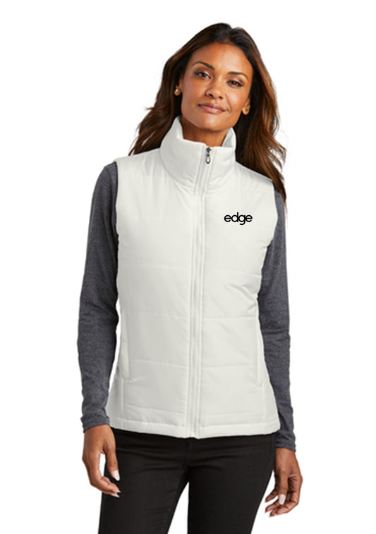 edge - Port Authority® Puffer Vest - Ladie's